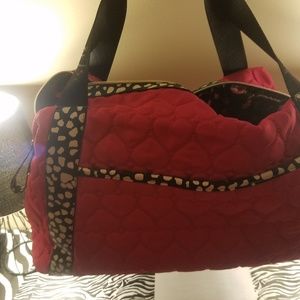 Betsey Johnson never been used weekender bag